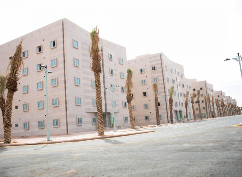 مشروع إسكان أعضاء هيئة التدريس بالزلفي المرحلة الأولي