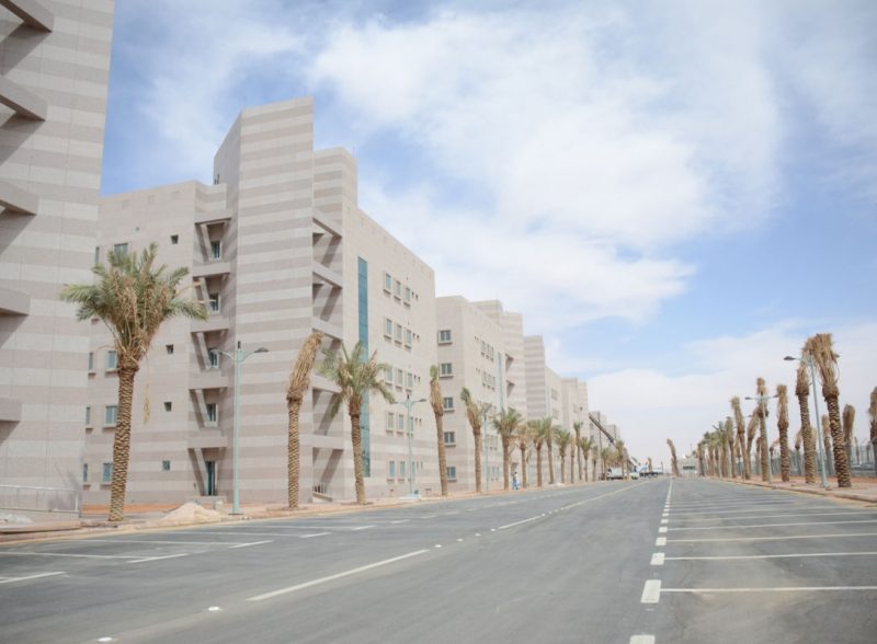 مشروع إسكان أعضاء هيئة التدريس بجامعة المجمعة المرحلة الأولي