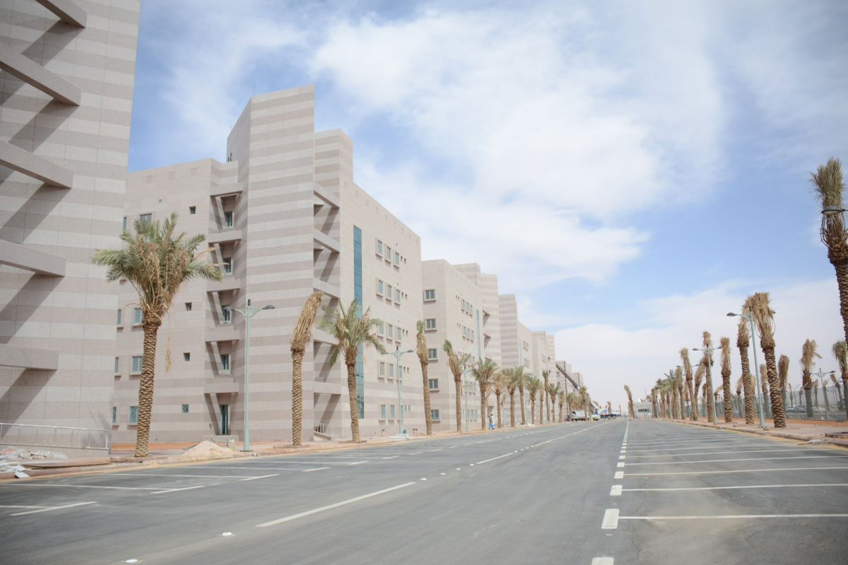 مشروع إسكان أعضاء هيئة التدريس بجامعة المجمعة المرحلة الأولي